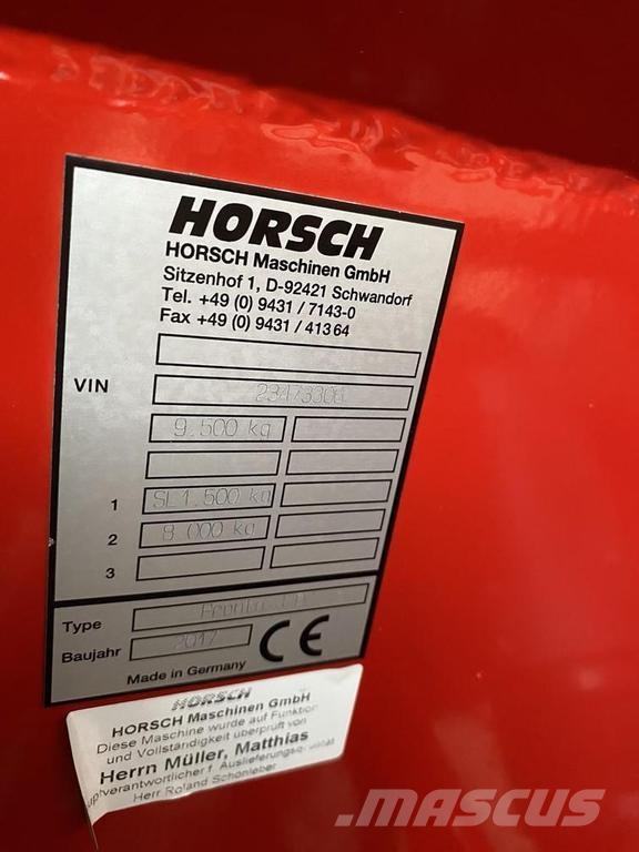 Horsch PRONTO 4DC G+F Kombisåmaskiner