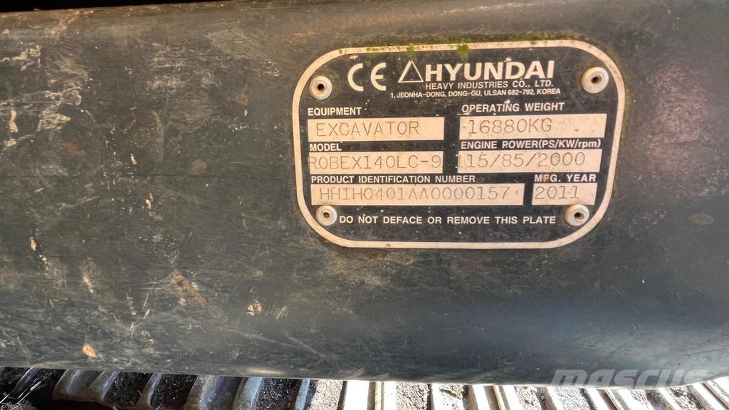 Hyundai LC140 لوادر وحفارات أمامية