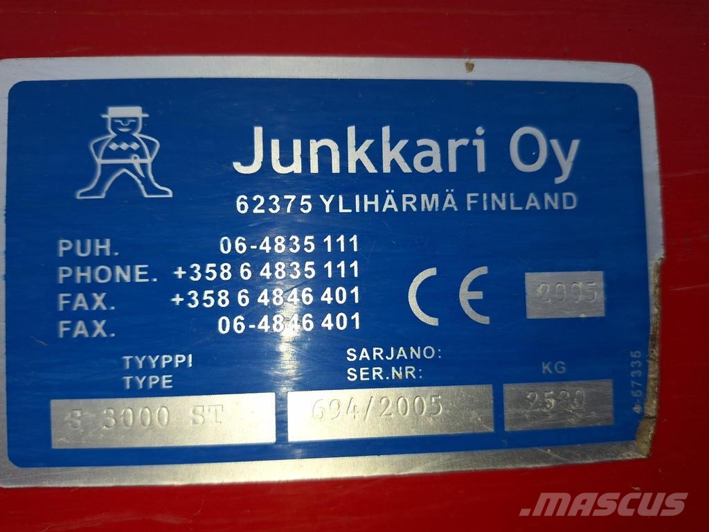 Junkkari S3000ST مثاقيب مدمجة