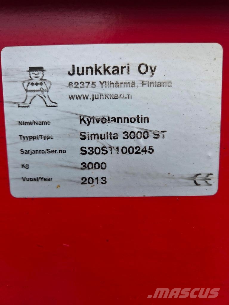Junkkari SIMULTA ST3000 Комбіновані сівалки