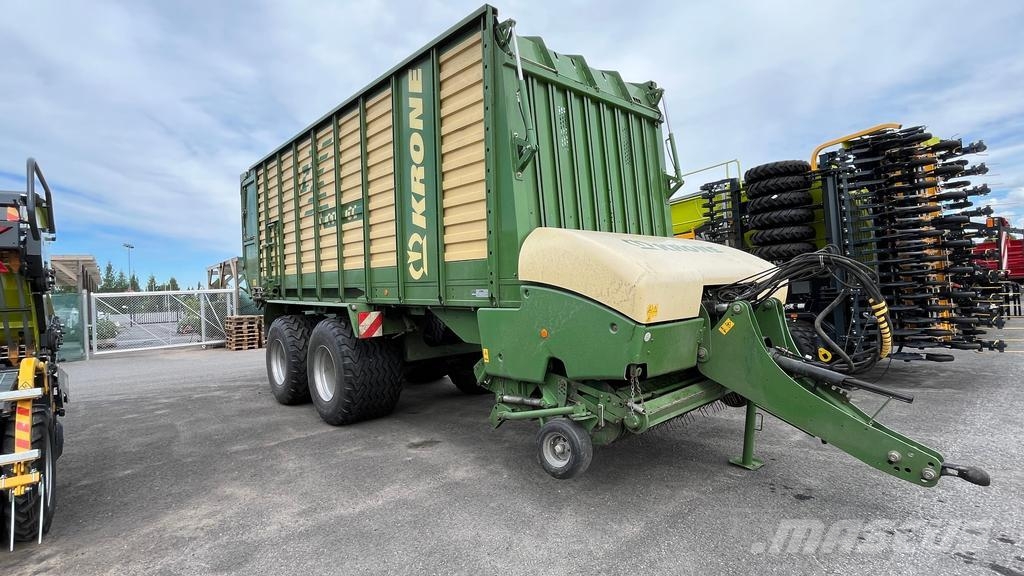 Krone ZX 450 GL Keräävät noukinvaunut ja silppurivaunut
