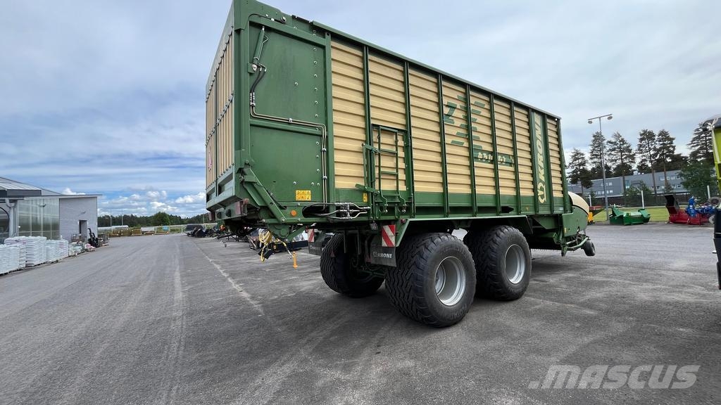 Krone ZX 450 GL Keräävät noukinvaunut ja silppurivaunut