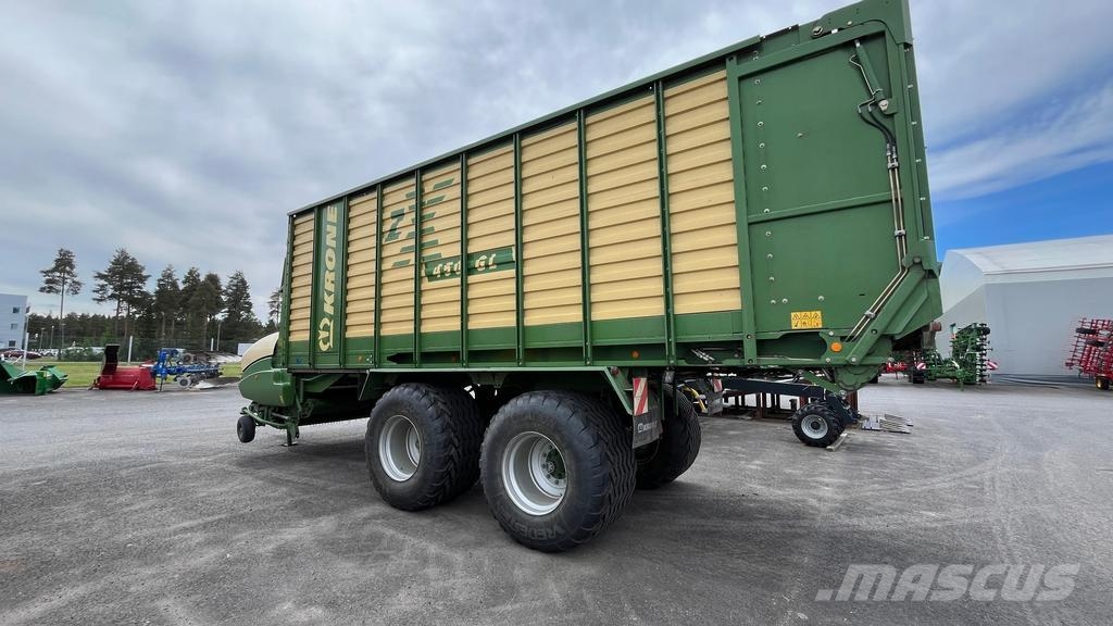 Krone ZX 450 GL Keräävät noukinvaunut ja silppurivaunut