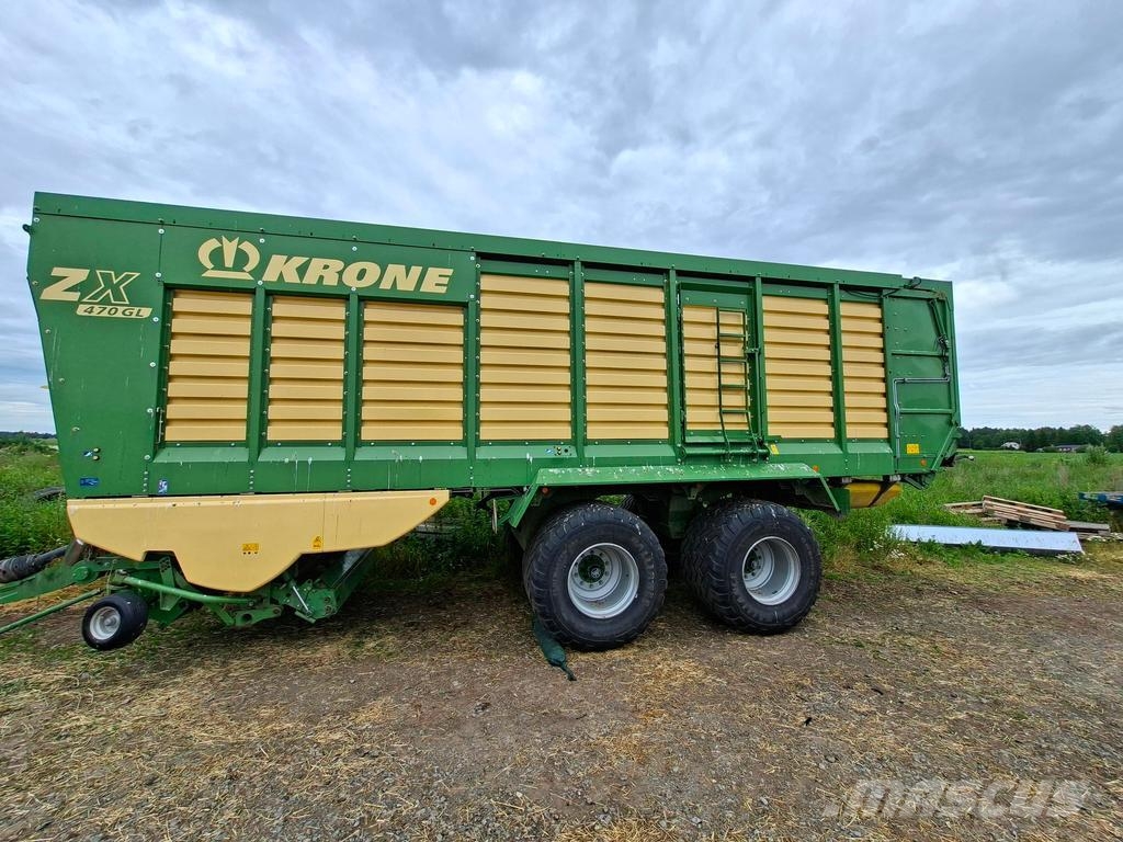 Krone ZX 470 GL Прицепы с самозагрузкой