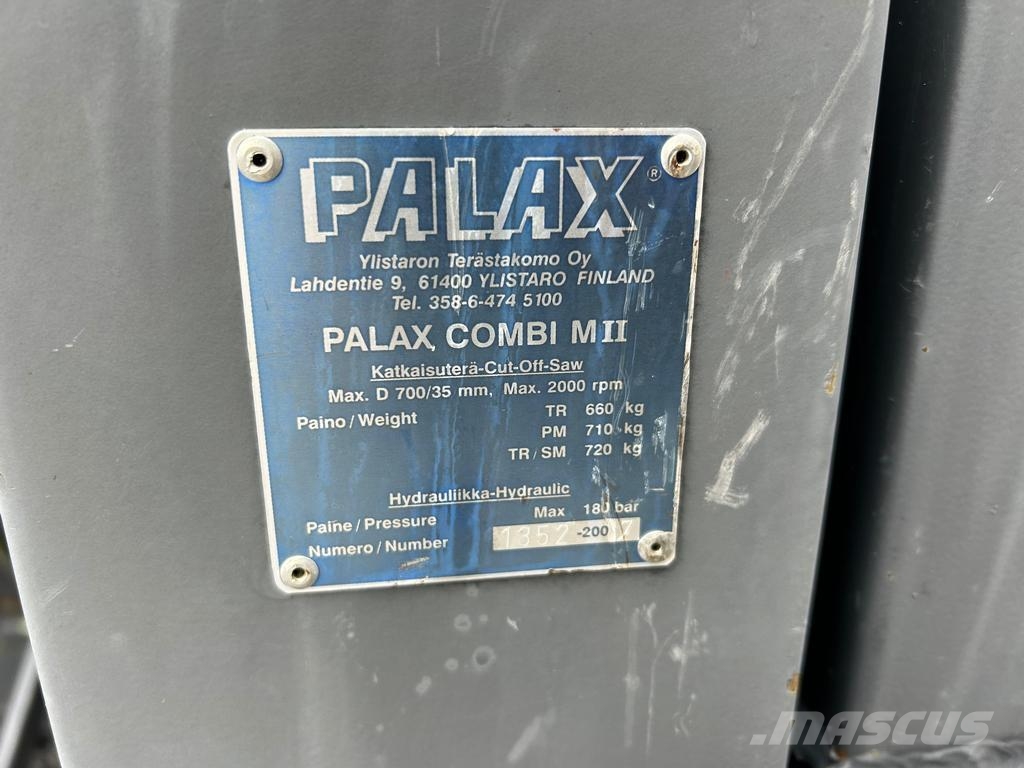Palax COMBI 2 Pilkekoneet, klapikoneet, hakkurit ja sirkkelit