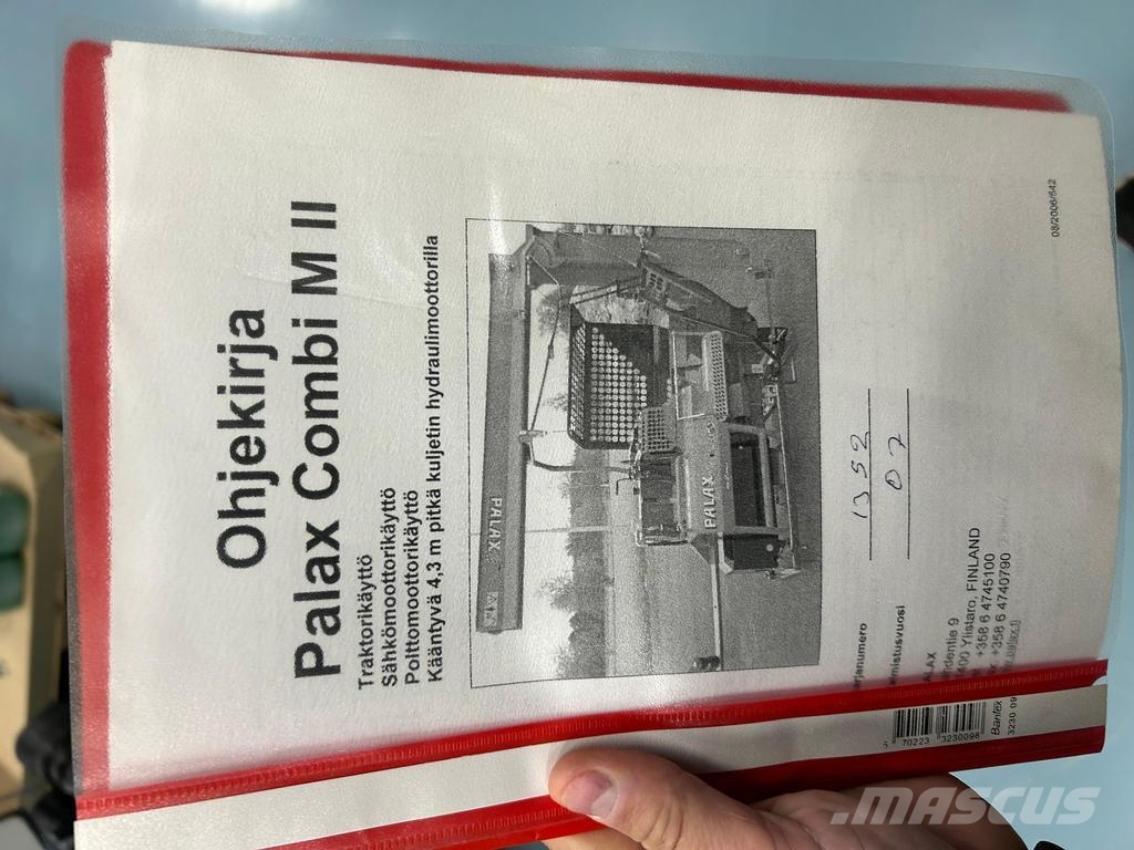 Palax COMBI 2 Pilkekoneet, klapikoneet, hakkurit ja sirkkelit