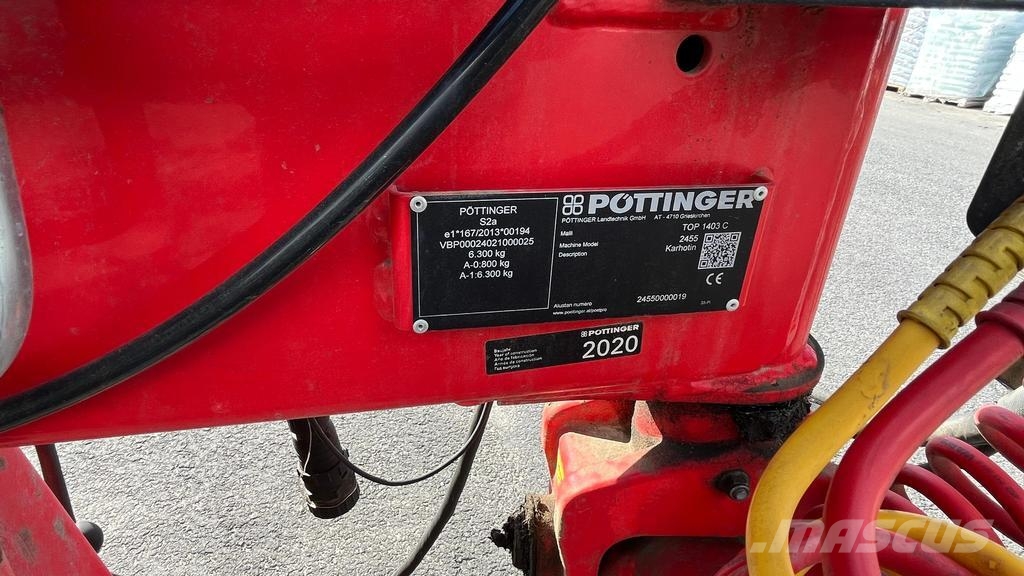 Pöttinger TOP 1403 C Zgrabiarki i przetrząsacze