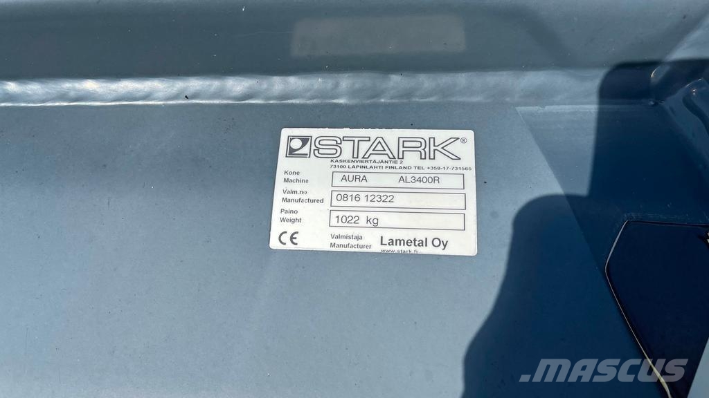Stark 3400 RELAX ALUEAURA EURO حراثات ونصول الجليد