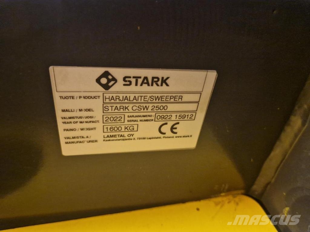 Stark KERÄÄVÄHARJA CSW 2500 Borstar & borstskopor
