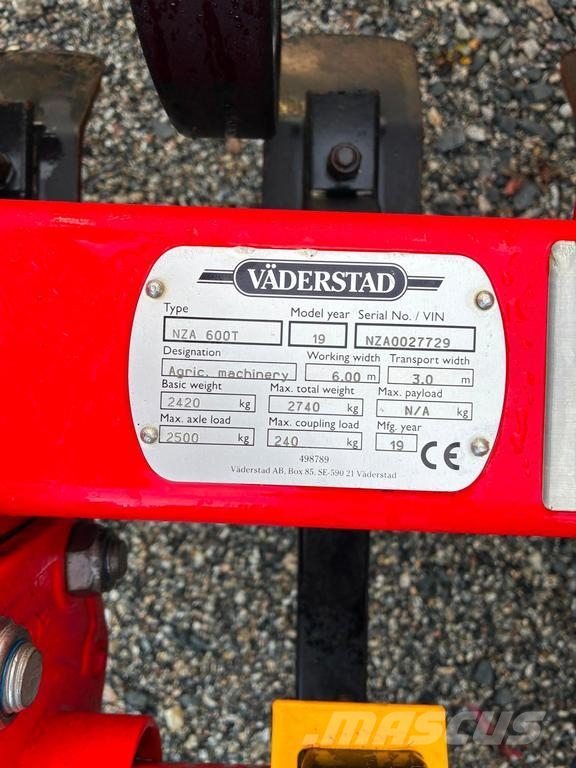 Väderstad NZ AGGRESSIVE 600T 6-AKSL Drljače