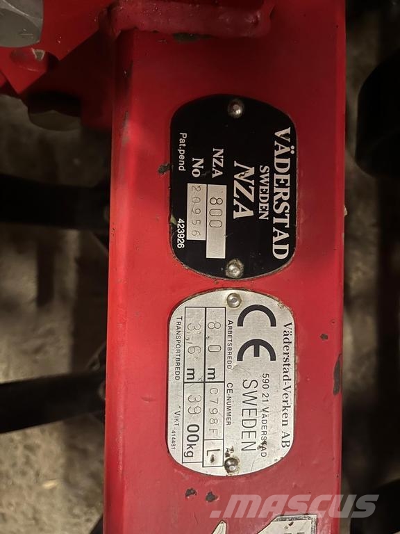 Väderstad NZA 800 كاسحات