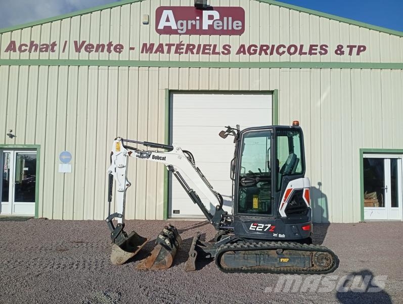 Bobcat E27Z Mini Escavadoras <7t