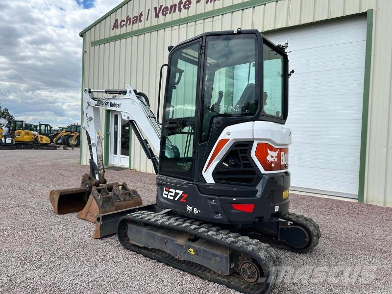 Bobcat E27Z Minigraafmachines < 7t