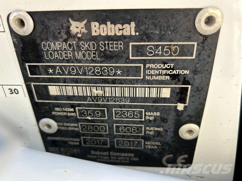 Bobcat S450 Mini krautuvai