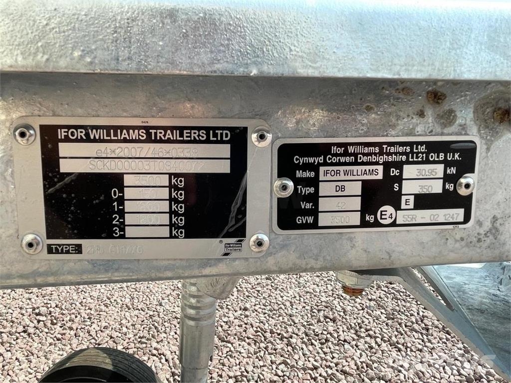 Ifor Williams CT177 Remolques para transporte de vehículos