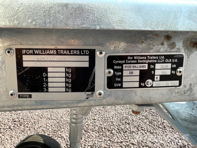 Ifor Williams CT177 مقطورات مركبات نقل
