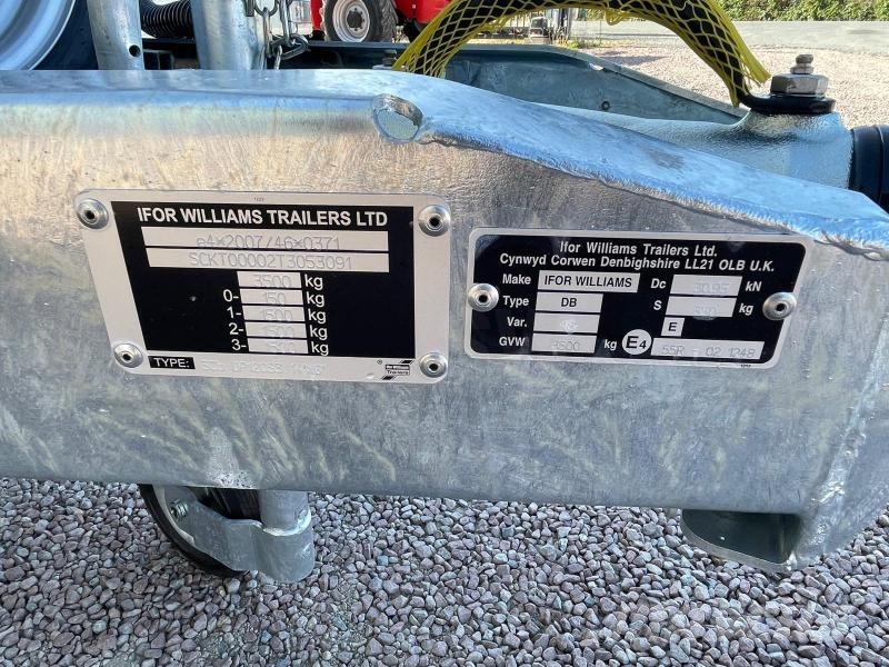 Ifor Williams DP120 Autre remorque agricole