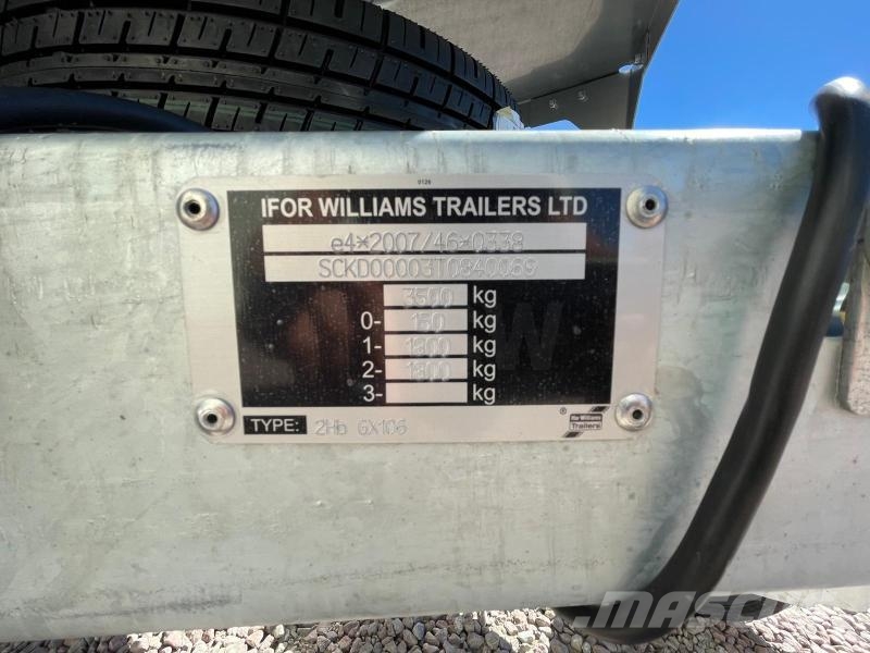 Ifor Williams GX 106 Fast kasse