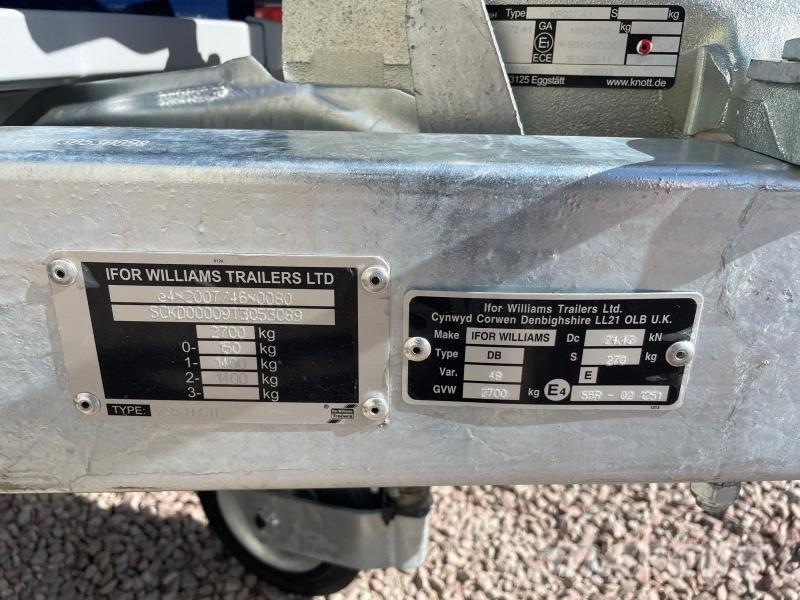 Ifor Williams HB511 مقطورات أخرى