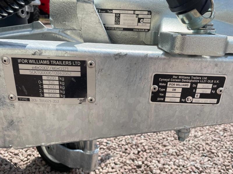 Ifor Williams TB5021-353 Remolques de cama baja