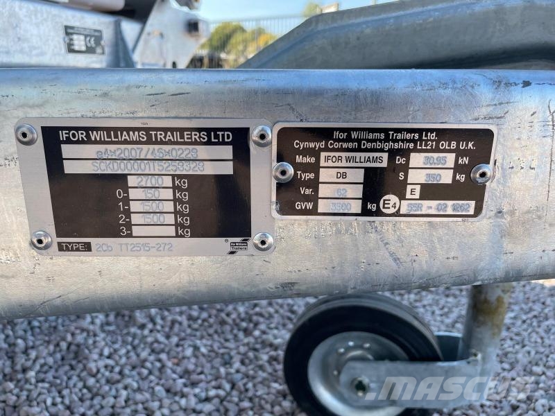 Ifor Williams TT2515 مقطورات مركبات نقل