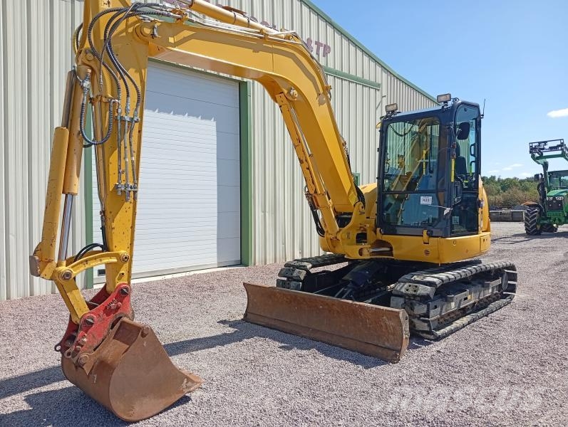 Komatsu PC80 Mini ekskavatörler, 7 tona dek
