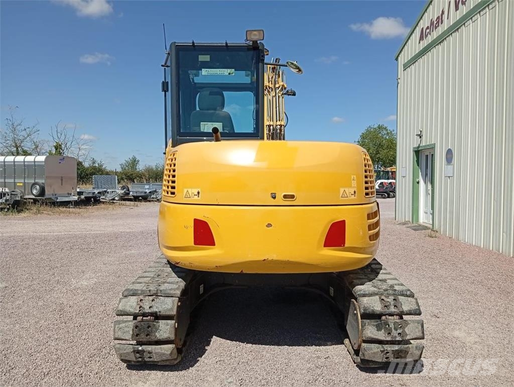 Komatsu PC80 Mini ekskavatörler, 7 tona dek