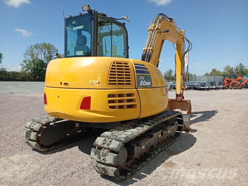 Komatsu PC80 Mini ekskavatörler, 7 tona dek