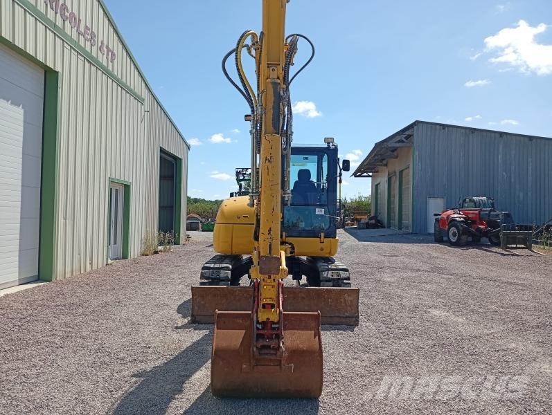 Komatsu PC80 Mini ekskavatörler, 7 tona dek