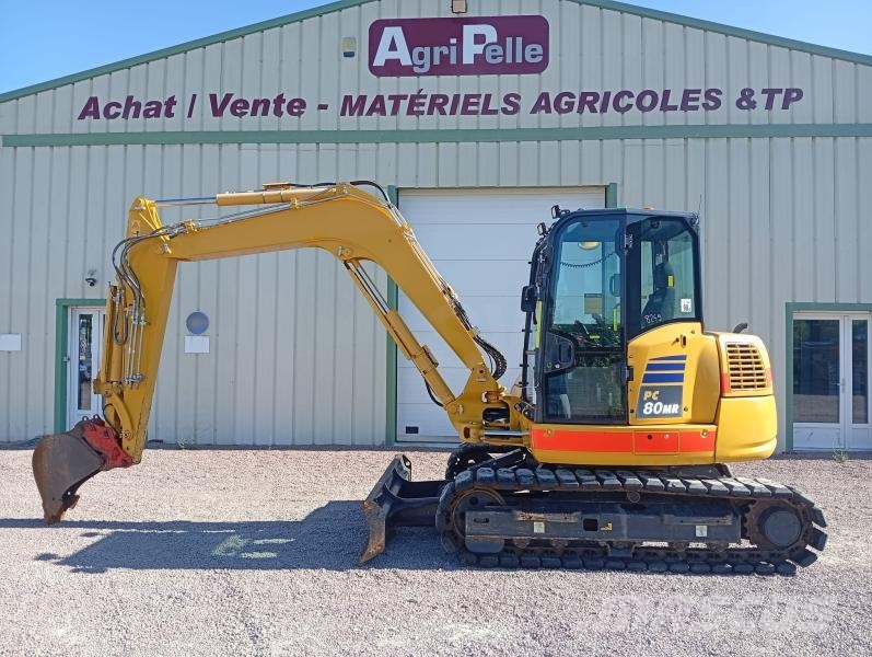 Komatsu PC80 Mini ekskavatörler, 7 tona dek