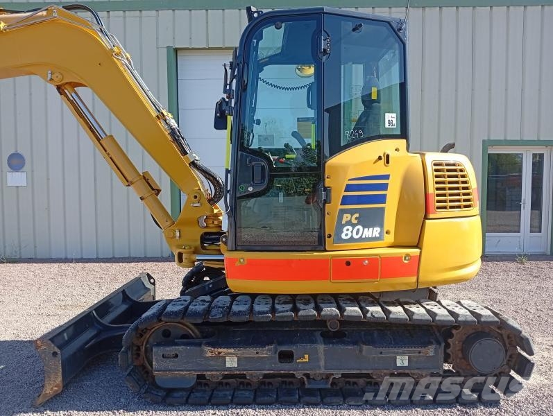Komatsu PC80 Mini ekskavatörler, 7 tona dek