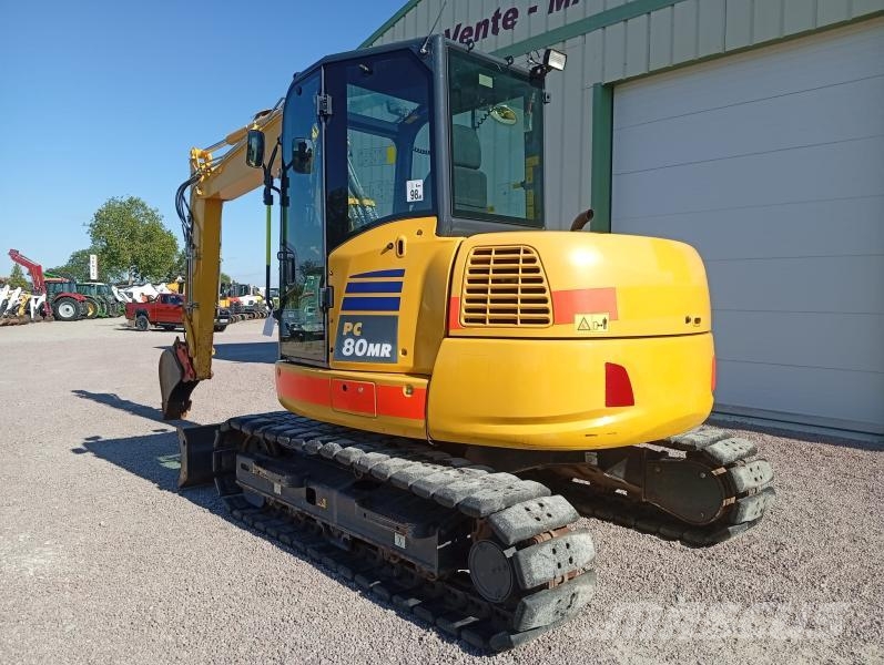 Komatsu PC80 Mini ekskavatörler, 7 tona dek
