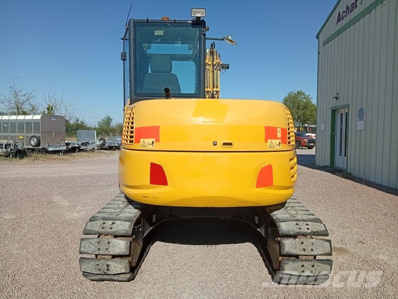 Komatsu PC80 Mini ekskavatörler, 7 tona dek