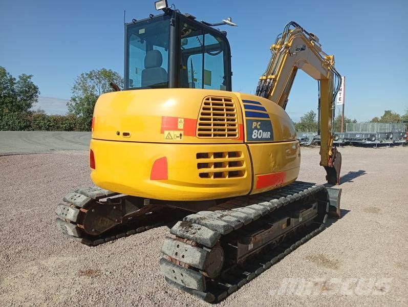 Komatsu PC80 Mini ekskavatörler, 7 tona dek