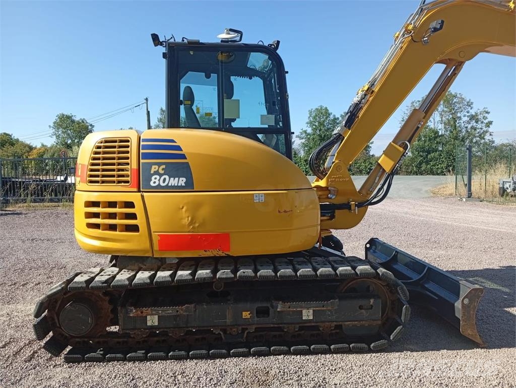 Komatsu PC80 Mini ekskavatörler, 7 tona dek
