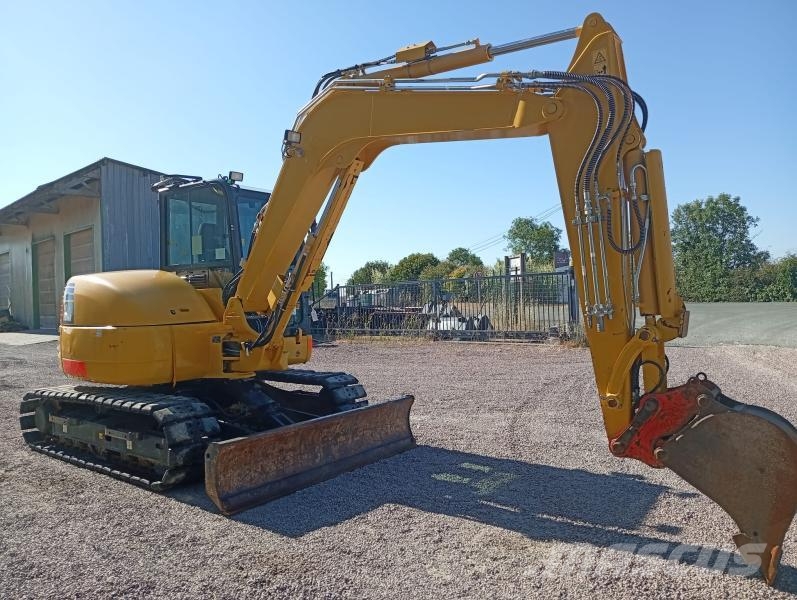 Komatsu PC80 Mini ekskavatörler, 7 tona dek