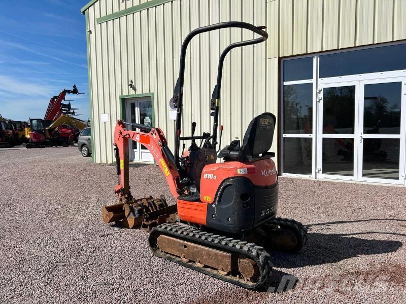 Kubota U10-3 حفارات صغيرة أقل من 7 طن (حفارات صغيرة)