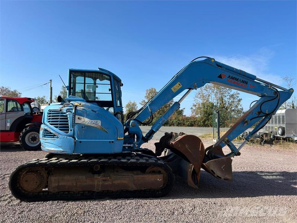 Yanmar SV100 Minigravemaskiner