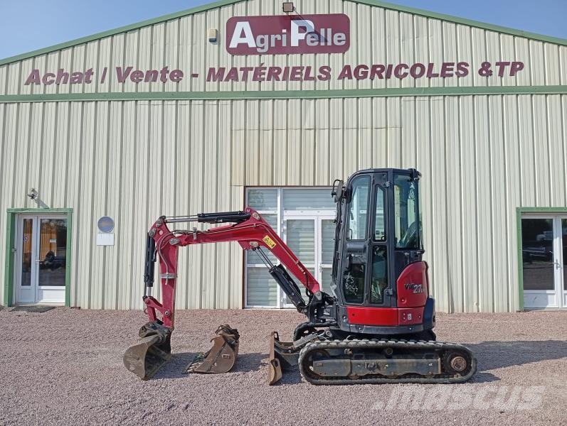 Yanmar VIO27 Minigrävare < 7t