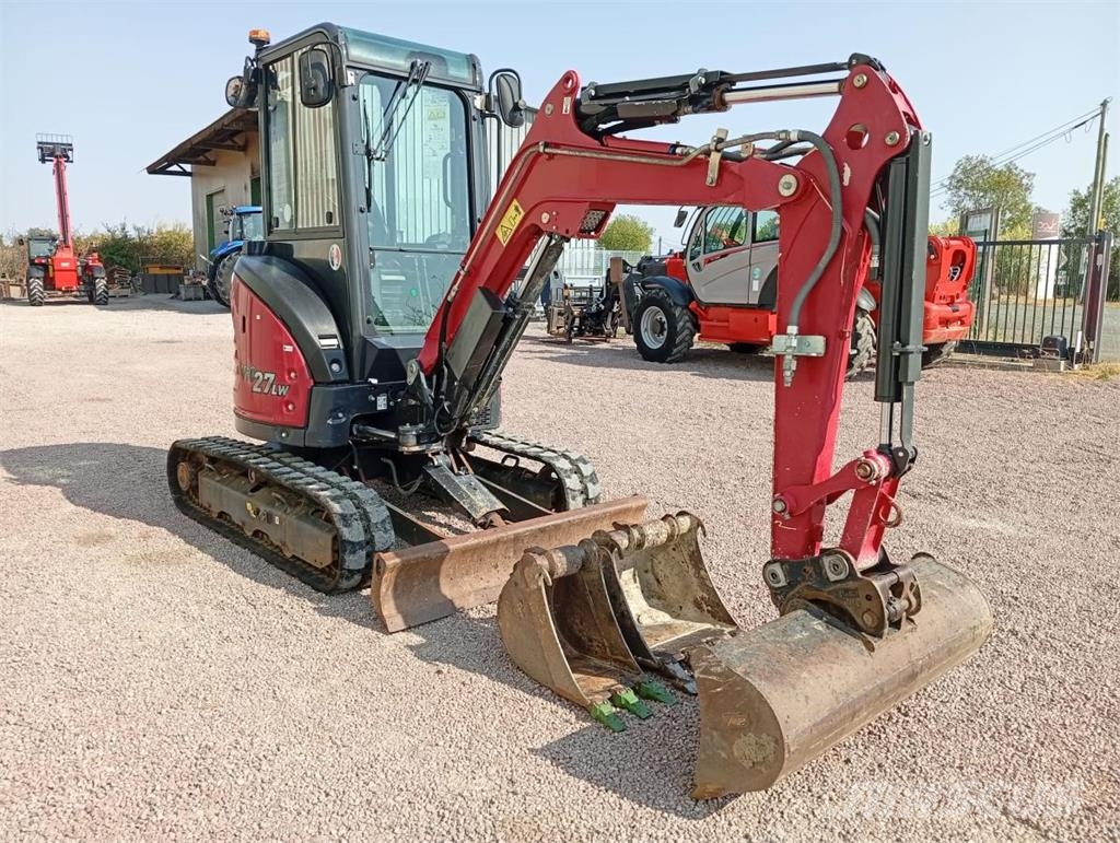 Yanmar VIO27 Minigrävare < 7t