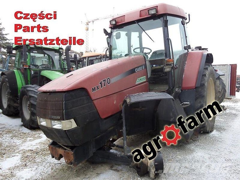 Case IH Maxxum MX170 MX 135 MX150 parts, ersatzteile, piec Traktoriai