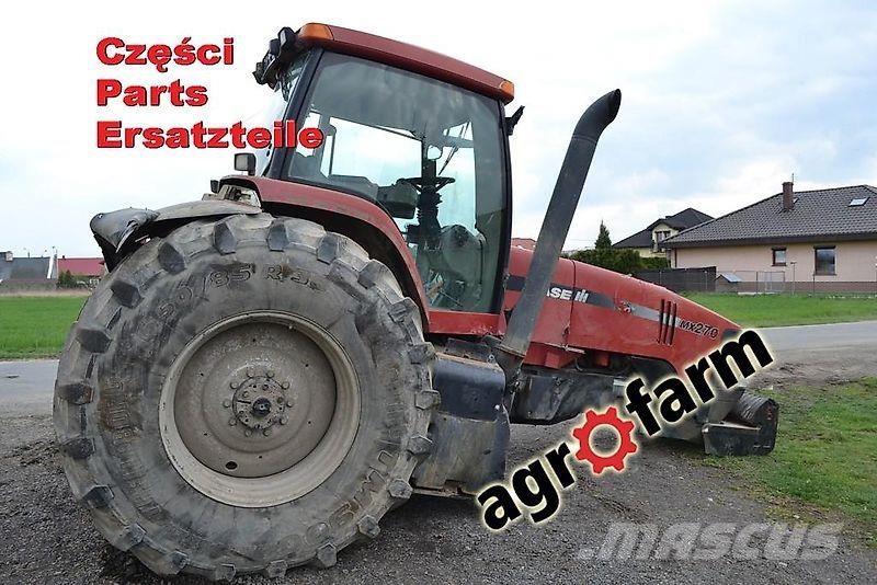 Case IH MX 270 240 parts, ersatzteile, pieces Trattori