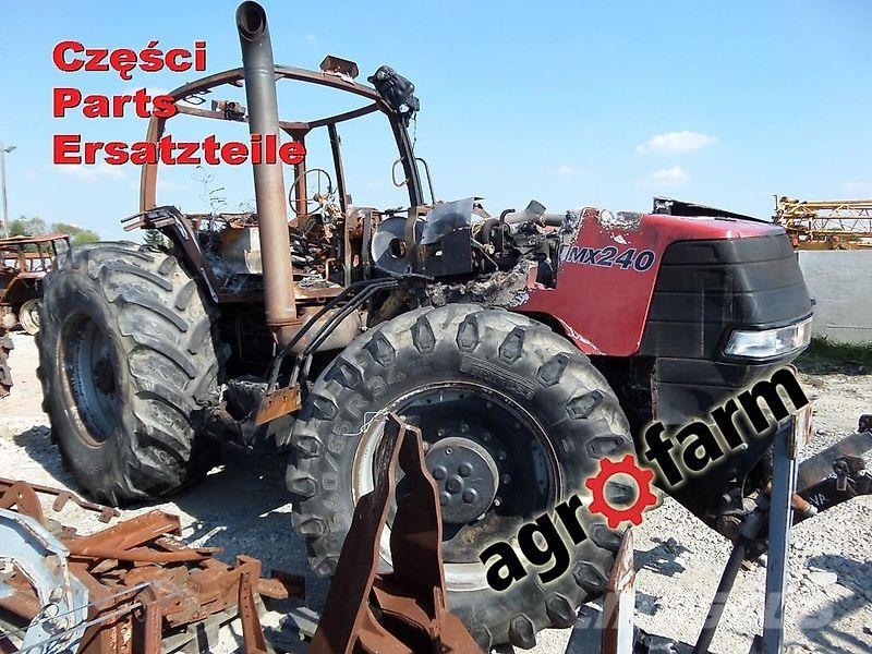 Case IH MX240 200 220 parts, ersatzteile, pieces Trattori