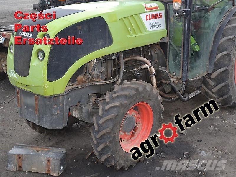 CLAAS Nexos 220 VE 210 parts, ersatzteile, pieces Traktory