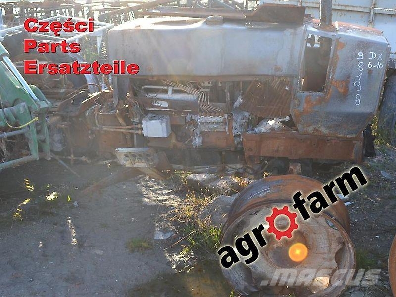 Deutz-Fahr DX 6.10 DX 6.05 parts, ersatzteile, pieces Traktoriai