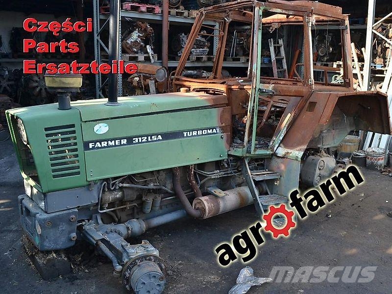 Fendt 312 311 LSA parts, ersatzteile, pieces Traktorid