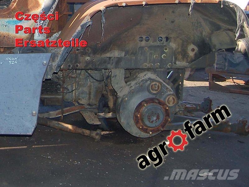 Fendt Xylon 524 522 520 parts, ersatzteile, pieces Traktoriai