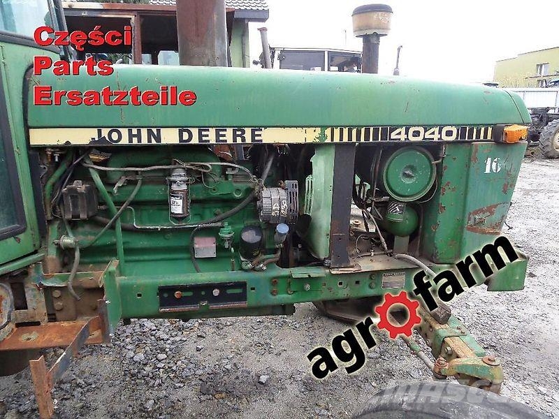 John Deere 4040 4240 4440 parts, ersatzteile, pieces Traktoriai