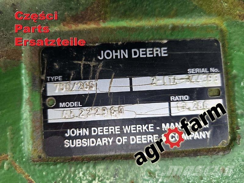 John Deere Front axle John Deere 6155M, Dana 750/265 Getriebe
