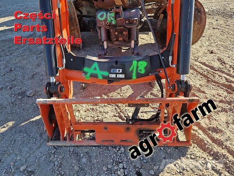 Kubota M7-171 M7171 M7151 parts, ersatzteile, pieces الجرارات